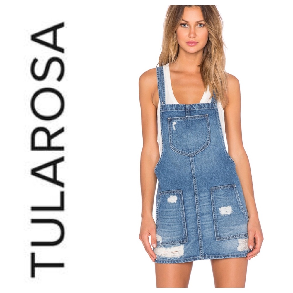 NWT!- Tularosa Sophia Overall Dress, Size XS